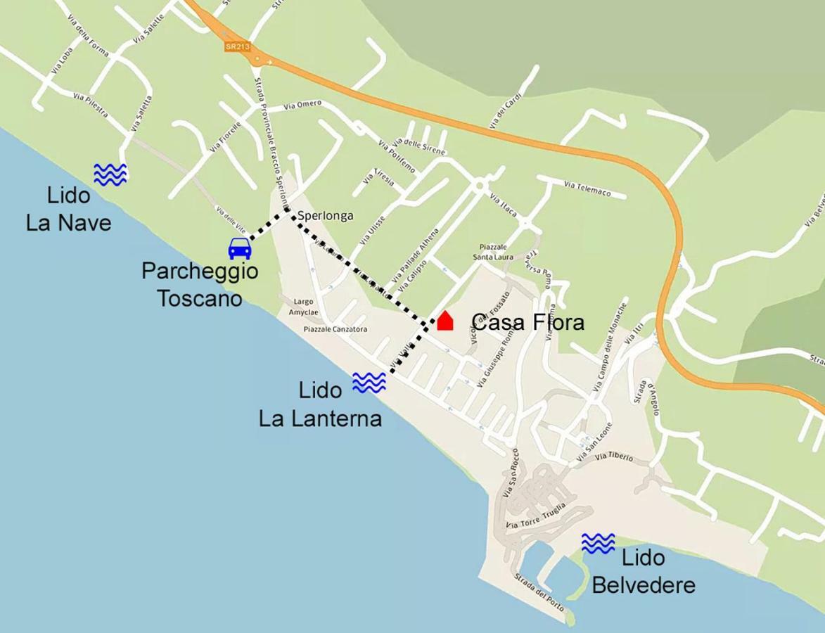 Casa Vacanza Flora Appartement Sperlonga Buitenkant foto